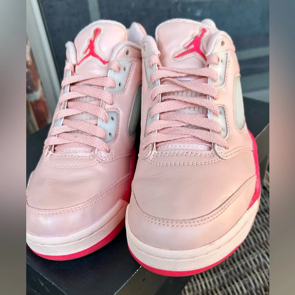 Nike Air Jordan 5 Retro Low Arctic Pink Womens Sneakers DA8016-806 Size 7.5 - Picture 3 of 8